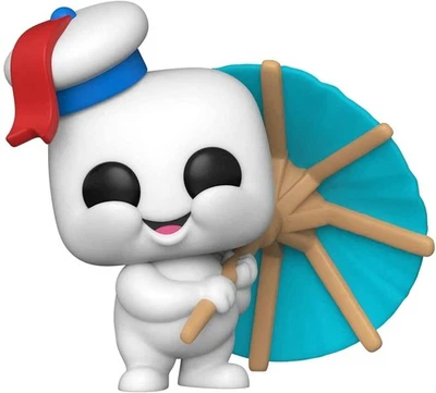 Figura Vinilo Cazafantasmas Afterlife Funko POP | Mini Puft con Paraguas de Cóctel Foto 1 de 2