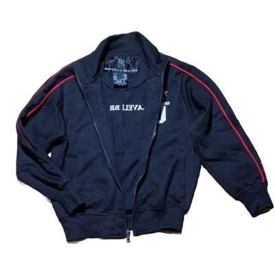 Makaveli Branded Boy’s Graphic Casual Black Zip Up Track Jacket - Image 1 of 3