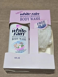 NOS 1995 White Rain Moisturizing Body Wash. 10 Oz Pampering Tropical Petals - Picture 1 of 4