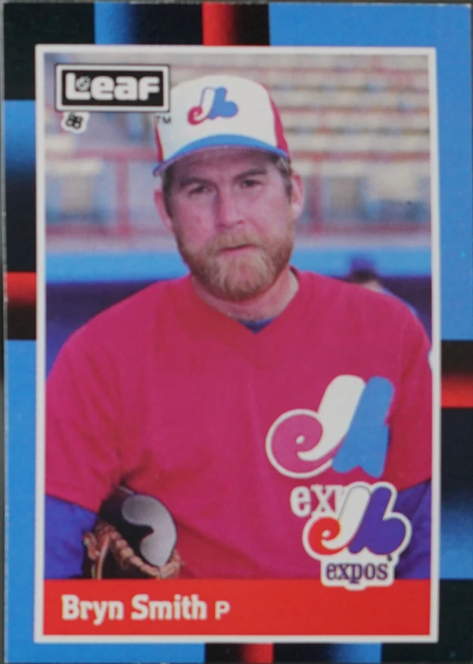 1988 Leaf Baseball Bryn Smith #129 EX - Image 1 of 1