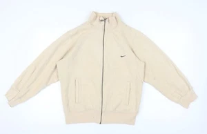 Nike Boys Beige Full Zip Sweatshirt XS - Picture 1 of 12