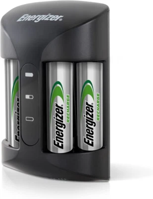 🔹Energizer Recharge Pro Charger – AA/AAA NiMH Batteries, Fast Smart Charging - Image 1 of 4