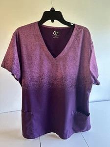 GT Performance Unisex Scrub Top Size 2X - Picture 1 of 5