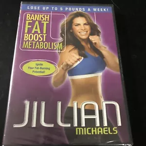 Banish Fat Boost Metabolism (DVD, 2008) Julian michaels Brand New - Foto 1 di 2