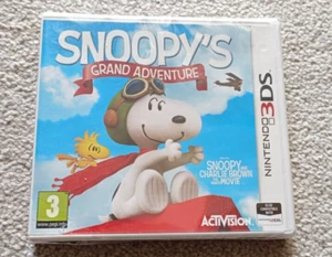 Peanuts Movie Snoopy's Grand Adventure Nintendo 3DS Video Game New Sealed - Picture 1 of 3