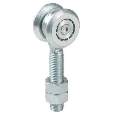 CARRELLO SCORREVOLE FISSO 2 CUSCINETTI 44MM RUOTE X PORTONI SCORREVOLI PESANTE - Immagine 1 di 4