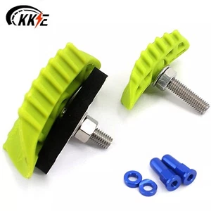 KKE 1.6/2.15 Nylon Rim Lock &Blue Alu Cover &Washer Set Fit Motorcycle Dirt Bike - Picture 1 of 11