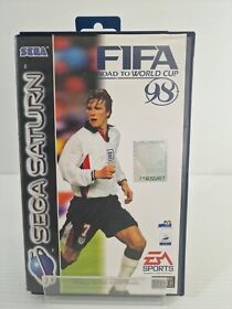 FIFA Road To World Cup 98 SEGA Saturn Completo PAL EA Sports