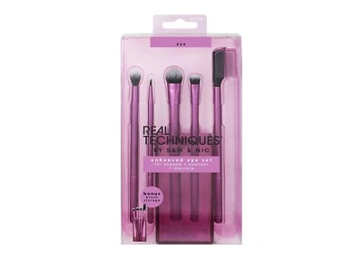 REAL TECHNIQUES Enhanced Eye Set Brush Cup RT-91534 shadow eyeliner mascara 6pcs - Image 1 of 4