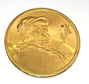 1974 Béisbol Babe Ruth Verdadero Campeón Publicidad Moneda Medalla Ficha Dije 1.5" - Imagen 1 de 5