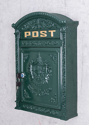 Briefkasten Alu Wandbriefkasten Wandbriefkasten Landhausstil Postbox Briefbox • 99.99€