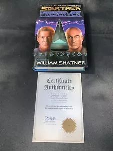 Signed Star Trek: Preserver by William Shatner Hardcover With COA - Imagen 1 de 6