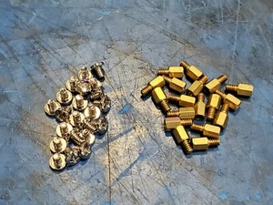 Motherboard Standoff And Screws for All PC Case, 20pcs