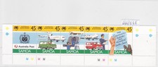 SAMOA 1988 200th ANNIVERSARY AUSTRALIAN SETTLEMENT STRIP MNH YVERT 644-648