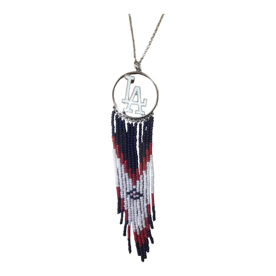 MLB Los Angeles Dodgers Dreamcatcher Necklace - Image 1 of 2