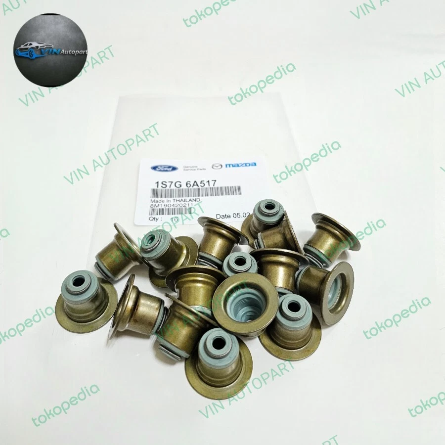 Juego completo de sellos de vástago de válvula de motor OEM aptos para Ford Ranger 2001-2012 1S7G6A517 2,3 L Foto 1 de 3