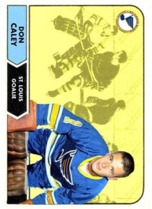 Custom made OPC like 1968-69 St. Louis Blues Don Caley Hockey card