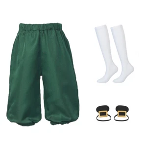 Colonial Costume Boys Suit Pants Shoe Buckles White Socks for Colonial Style - Picture 1 of 44