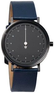 MAST Milano CFO Dark Black BS12-BK505M.BK.18I Man Single-hand Quartz Watch - Picture 1 of 5