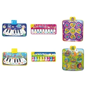 Kids Music Playmat with Sounds and Lights, Fun Learning Dance Mat for Toddlers - Picture 1 of 14