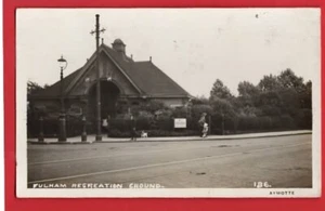 LONDON. FULHAM RECREATION GROUND. RP pu HAMMERSMITH c 1914. AYMOTTE. RP - Picture 1 of 1