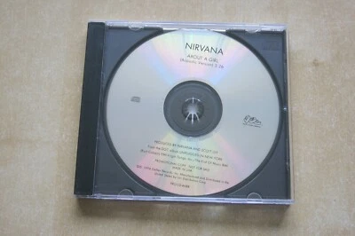 NIRVANA About A Girl (Acoustic Version) USA 1 track promo CD - Geffen 1994 Foto 1 de 2