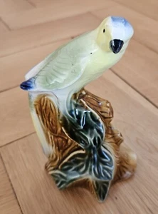 Porzellan Figur Vogel / Papageien, Made in Brazil - 16,5 cm x 9,5 x 7 cm - Picture 1 of 6