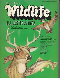 1974 Digest Books Wildlife Illustrated by Ray Orvington Paperback - Picture 1 of 1