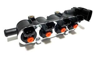 Injektor Leiste Landirenzo FIAT ALFA LPG 4 Zylinder mit Sensor 77367139 - Bild 1 von 4