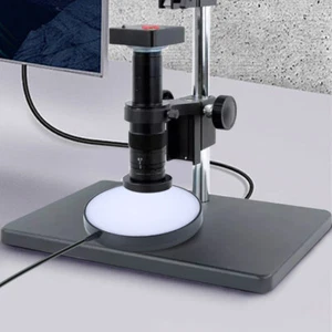 LED Ring Bottom Light Source Adjustable for Binocular Trinocular Microscope(EU) - Zdjęcie 1 z 10