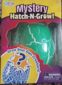 Grin Studios Mystery Hatch-N-Grow! Kreatur grünes Ei (1 von 9 Kreaturen) Brandneu mit Etikett! - Bild 1 von 2