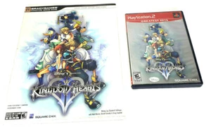 Kingdom Hearts 2 (Greatest Hits) & Strategy Guide PS2 PlayStation 2 - READ - Picture 1 of 10