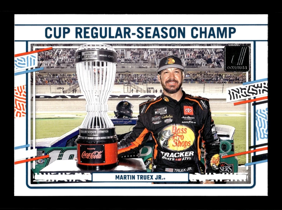 5-05-25 PWE . 2024 donruss nascar #181 martin truex jr BASE - Image 1 of 2