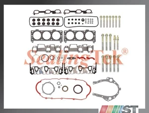 Juego completo de juntas de motor Fit 05-09 GM 3400 3.4L 207 V6 VIN F + pernos de culata - Imagen 1 de 1
