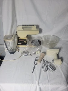 HARD TO FIND - WORKING Oster Regency Kitchen Center Mixer And Accessories π₯π₯π₯ - Picture 1 of 4