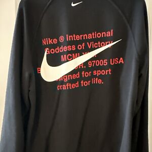 Nike Double Swoosh Sweatshirt Men’s Sz Medium Double-sided Amazing Condition!!!!