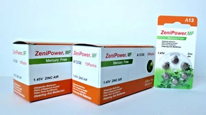 ZeniPower Hearing Aid Batteries Size 13 (180 Batteries) Super Fresh expires 2025 - Picture 1 of 1