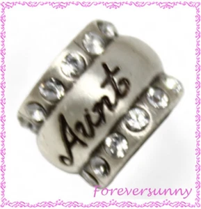 Espaciador de cuentas Brighton Aunt nuevo sin etiquetas - Imagen 1 de 2