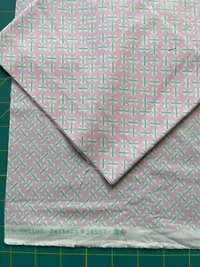 2 Fat Quarters (1/2m) Posy Pink 1930s Aneela Hoey Moda Quilting Fabric OOP - Picture 1 of 6
