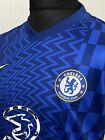 2021/22 Nike Chelsea Home Shirt 9 Romelu Lukaku Premier League Badge M Damaged