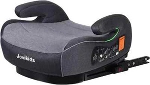 Jovikids I-Size Booster Seat for Car with ISOFIX, 125-150cm KNIGHT BLACK - Picture 1 of 1