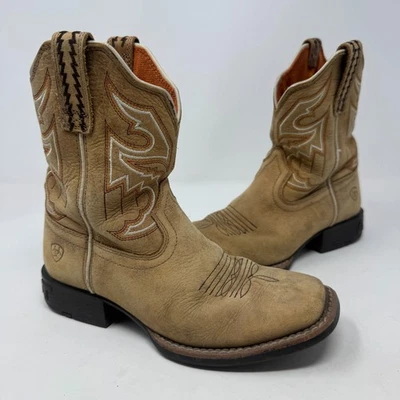 Ariat Youth Sorting Pen Cowboy Boots Shoes Style 10035991 Youth Size 13 - Image 1 of 4