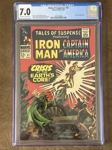 Tales of Suspense #87 Marvel 1967 CGC 7.0 Lee Thomas Mole man App - Bild 1 von 2