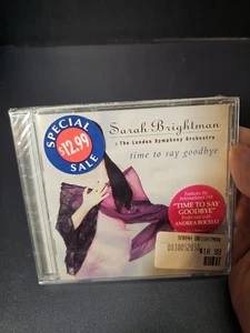 Sarah Brightman&The London City Orchestra "Time To Say Goodbye" CD 1997 USA New - Imagen 1 de 3