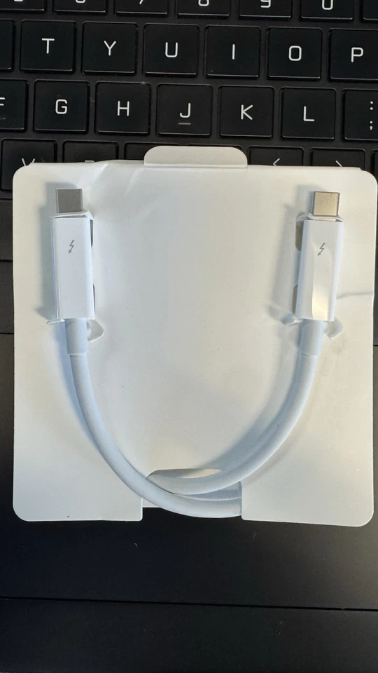 Cable Thunderbolt 2 a Thunderbolt 2 20 Gbps 0,5 m Foto 1 de 1