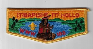 Itibapishe Iti Hollo Lodge 188 S14c Flap ORG Bdr Central North Carolina NC - Picture 1 of 1