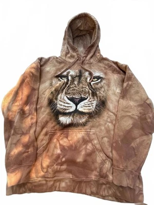Sudadera con capucha The Mountain Lion Face Tie-Dye XL Foto 1 de 3