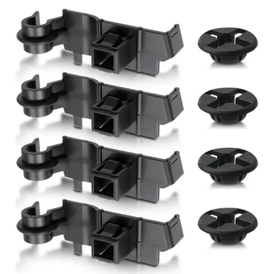 Hood Prop Rod Clip 53452-02060 & Grommet 90480-15034 For Toyota Corolla - Image 1 of 4