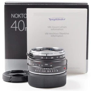 Voigtlander NOKTON Classic 40 mm F/1,4 MC VM para montaje Leica M [sin... - Imagen 1 de 13