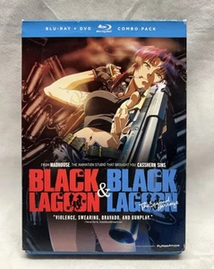 Black Lagoon: the Complete Set-Season 1 & 2 Blu-ray and DVD Set with Slipcover - Picture 1 of 15